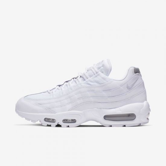 Nike Air Max 95 Essential | White / Pure Platinum / Reflect Silver / White - Click Image to Close