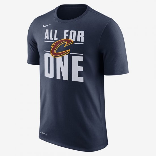 Cleveland Cavaliers Nike Dry | College Navy - Click Image to Close