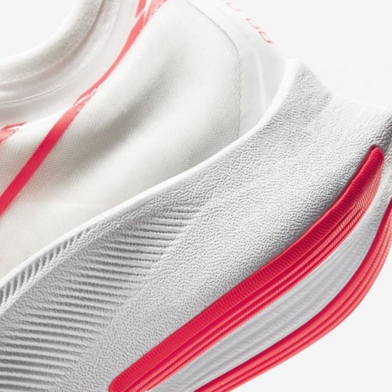 Nike Zoom Fly 3 | White / Metallic Summit White / Laser Crimson - Click Image to Close