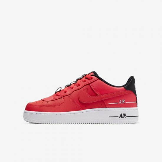 Nike Air Force 1 LV8 3 | Laser Crimson / Black / White / Laser Crimson - Click Image to Close