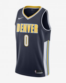 Emmanuel Mudiay Icon Edition Swingman Jersey (Denver Nuggets) | College Navy / White