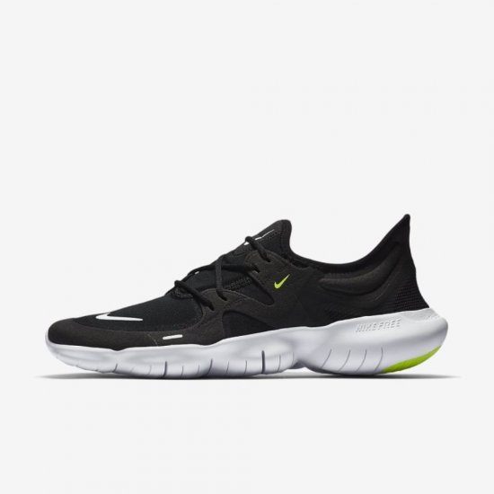 Nike Free RN 5.0 | Black / Anthracite / Volt / White - Click Image to Close