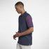 Nike Dri-FIT Pique Stripe | Thunder Blue / Active Fuchsia / Thunder Blue