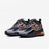 Nike Air Max 270 React Winter | Wolf Grey / Black / Dark Grey / Total Orange