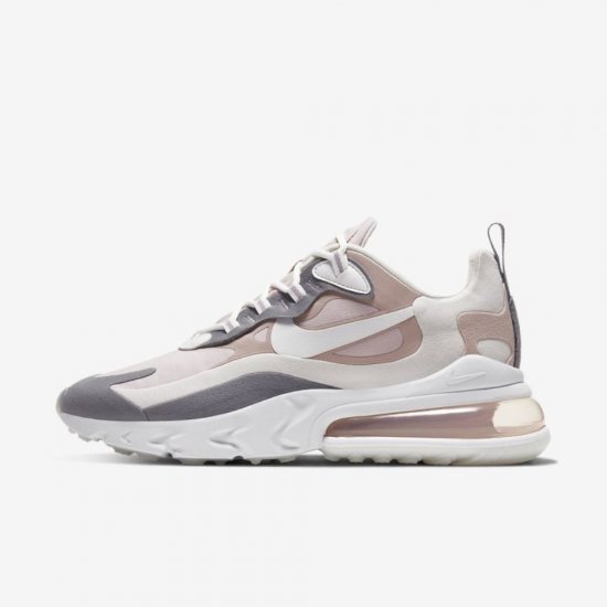 Nike Air Max 270 React | Plum Chalk / Stone Mauve / Smoke Grey / Summit White - Click Image to Close