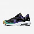 Nike Air Max2 Light Premium | Black / Kinetic Green / Psychic Purple / Flash Crimson