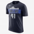 Dirk Nowitzki Dallas Mavericks Nike Dry | College Navy