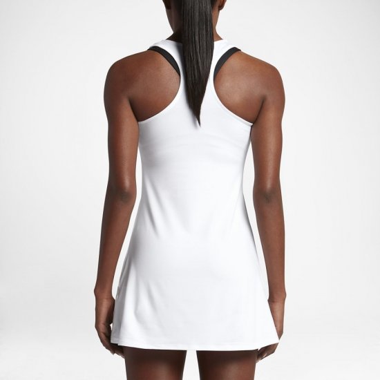 NikeCourt Pure | White / White / White / Black - Click Image to Close
