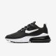 Nike Air Max 270 React | Black / Black / White Nike Air Max 270 React | Black / Black / White
