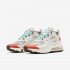 Nike Air Max 270 React (Mid-Century Art) | Light Beige Chalk / Summit White / Team Orange / Platinum Tint