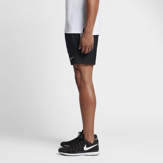 NikeCourt Dri-FIT | Black / Black / White / White - Click Image to Close