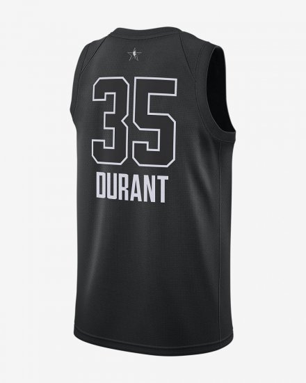 Kevin Durant All-Star Edition Swingman Jersey | Black - Click Image to Close