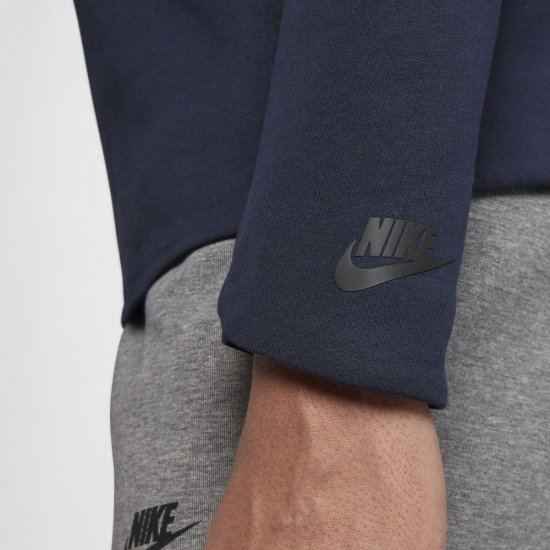 Nike Sportswear Tech Fleece | Obsidian / Black - Click Image to Close