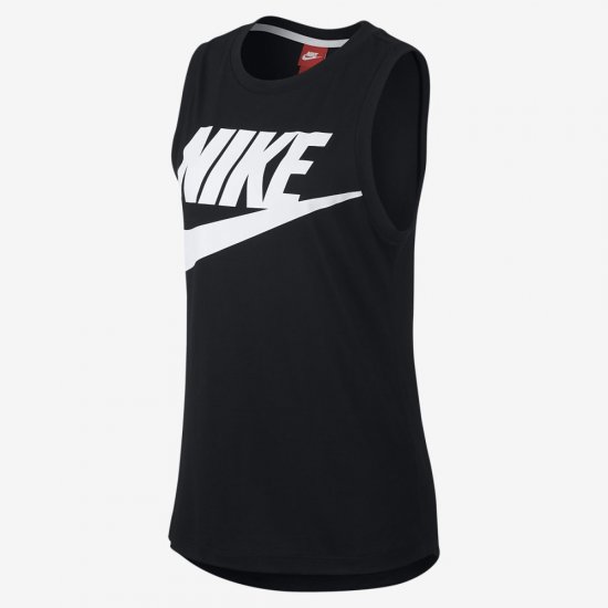 Nike Sportswear Essential | Black / Black / White - Click Image to Close