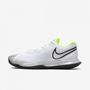 NikeCourt Air Zoom Vapor Cage 4 | White / Volt / Pure Platinum / Black