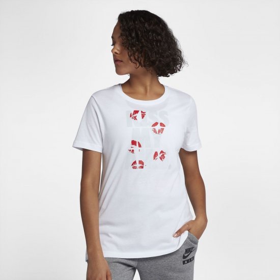 Nike Sportswear "Kiss My Airs" | White / Pure Platinum - Click Image to Close