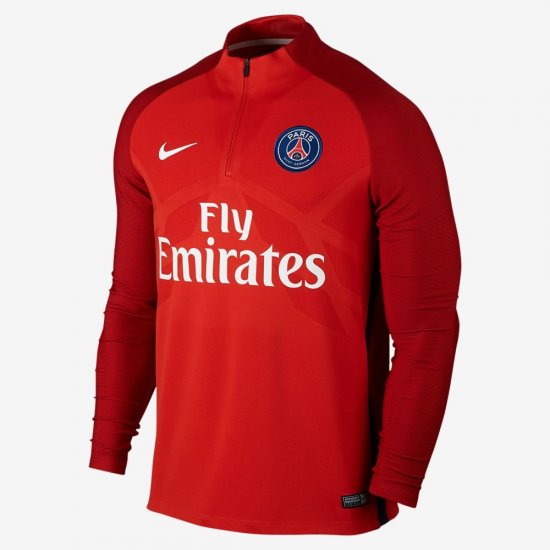 Paris Saint-Germain AeroSwift Strike Drill | Rush Red / Rush Red / Midnight Navy / White - Click Image to Close