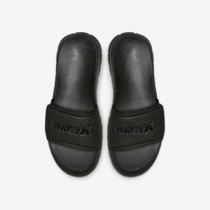 Hurley Fusion Slide | Black / Black