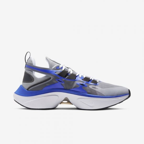 Nike Signal D/MS/X | Particle Grey / Racer Blue / Black / White - Click Image to Close