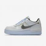 Nike Air Force 1 Shadow | Pure Platinum / Light Bone / Hydrogen Blue / Smoke Grey