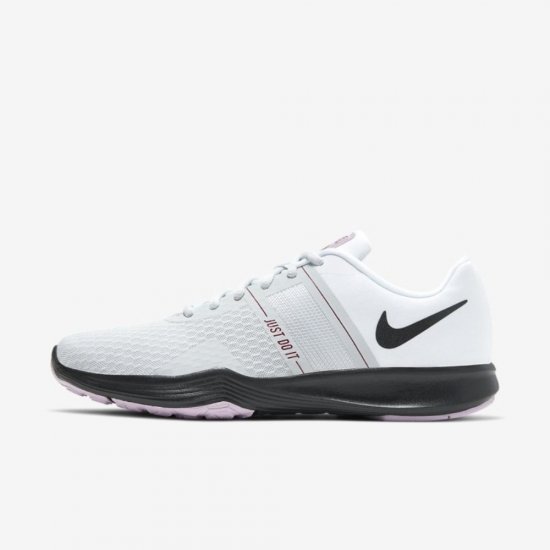 Nike City Trainer 2 | White / Pure Platinum / Noble Red / Black - Click Image to Close