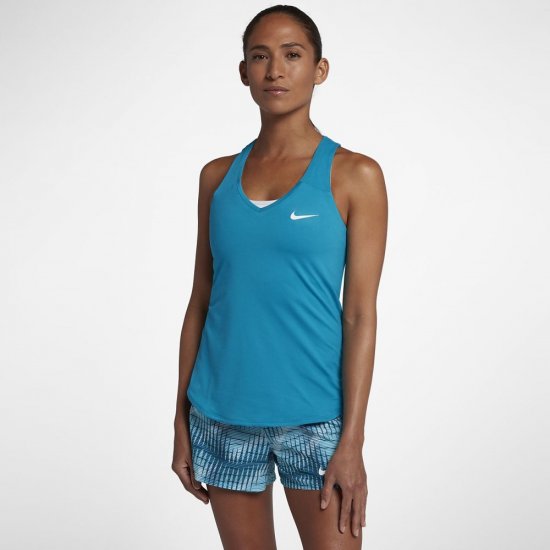 NikeCourt Team Pure | Neo Turquoise / White - Click Image to Close