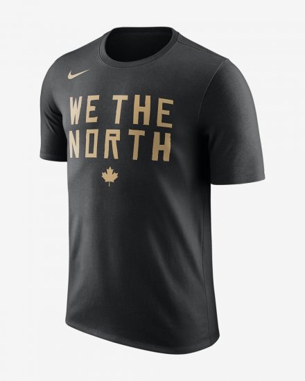 Toronto Raptors City Edition Nike Dry | Black - Click Image to Close