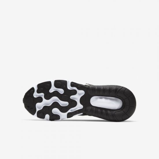 Nike Air Max 270 React | Black / Black / White - Click Image to Close