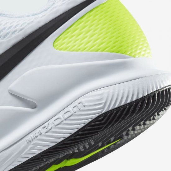 NikeCourt Air Zoom Vapor X | White / Volt / Black - Click Image to Close