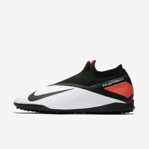 Nike Phantom Vision 2 Academy Dynamic Fit TF | White / Laser Crimson / Black