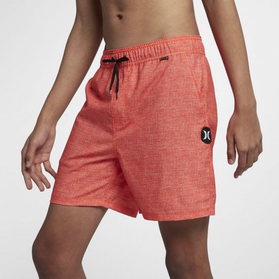 Hurley Heather Volley | Rush Coral - Click Image to Close