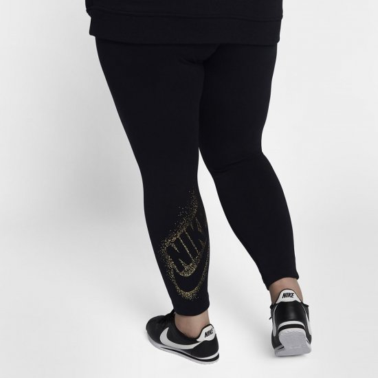 Nike Sportswear | Black / Metallic Gold - Click Image to Close