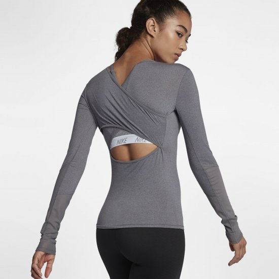 Nike Dri-FIT | Gunsmoke / Heather / Black - Click Image to Close