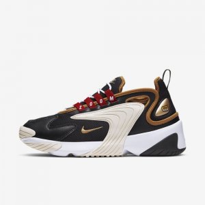 Nike Zoom 2K Icon Clash | Black / White / Sail / Metallic Gold