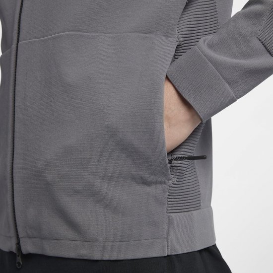Nike Sportswear Tech Knit | Gunsmoke / Black - Click Image to Close