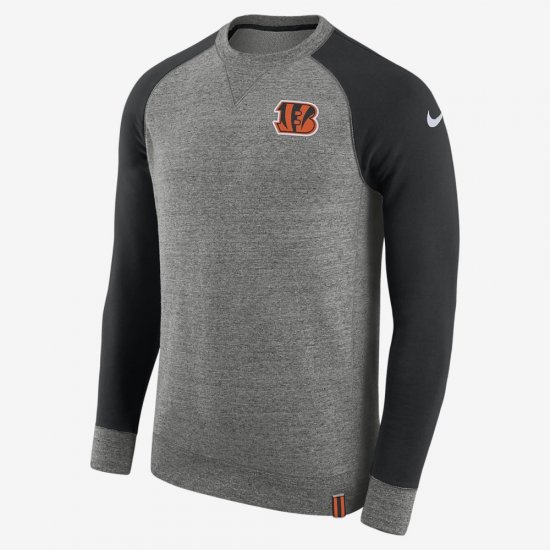 Nike AW77 (NFL Bengals) | Carbon Heather / Black / White - Click Image to Close