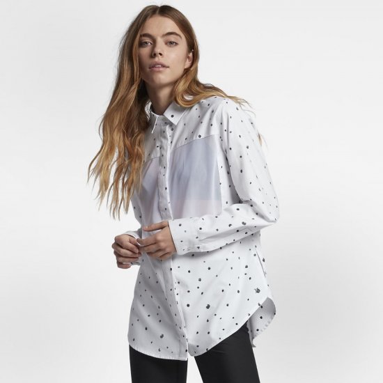 Hurley Wilson Mesh Dot | White - Click Image to Close