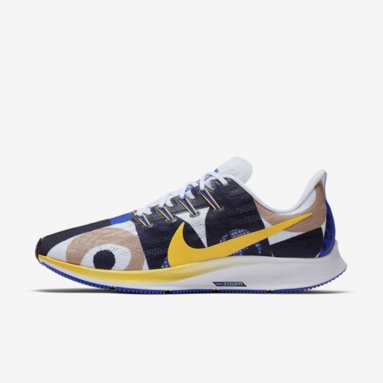 Nike Air Zoom Pegasus 36 A.I.R. Cody Hudson | Hyper Royal / White / Obsidian / Chrome Yellow - Click Image to Close