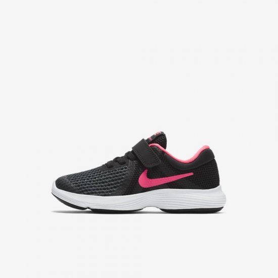 Nike Revolution 4 | Black / White / Racer Pink - Click Image to Close