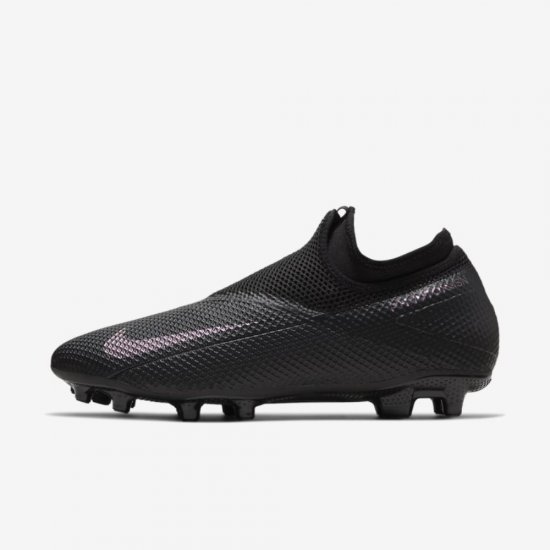 Nike Phantom Vision 2 Academy Dynamic Fit MG | Black / Black - Click Image to Close