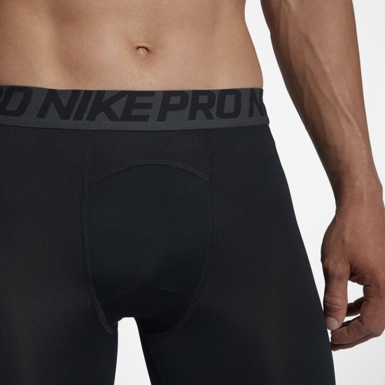 Nike Pro | Black / White / White - Click Image to Close