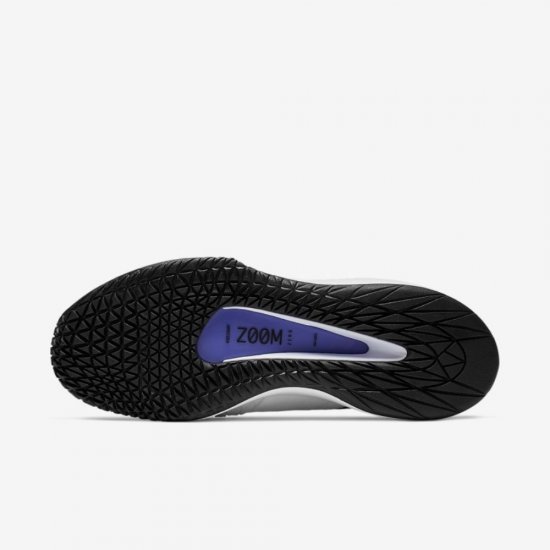 NikeCourt Air Zoom Zero | White / Black / Psychic Purple / Multi-Colour - Click Image to Close