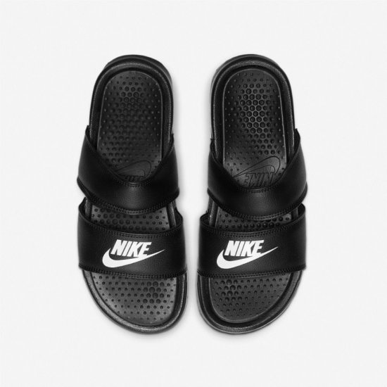 Nike Benassi Duo Ultra | Black / White - Click Image to Close