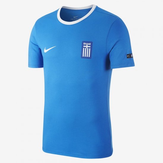 Greece Crest | Light Photo Blue / White - Click Image to Close