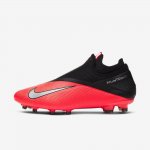 Nike Phantom Vision 2 Pro Dynamic Fit FG | Laser Crimson / Black / Metallic Silver