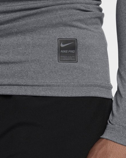 Nike Pro | Carbon Heather / Black / Black - Click Image to Close