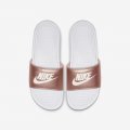 Nike Benassi | White / Metallic Red Bronze / White