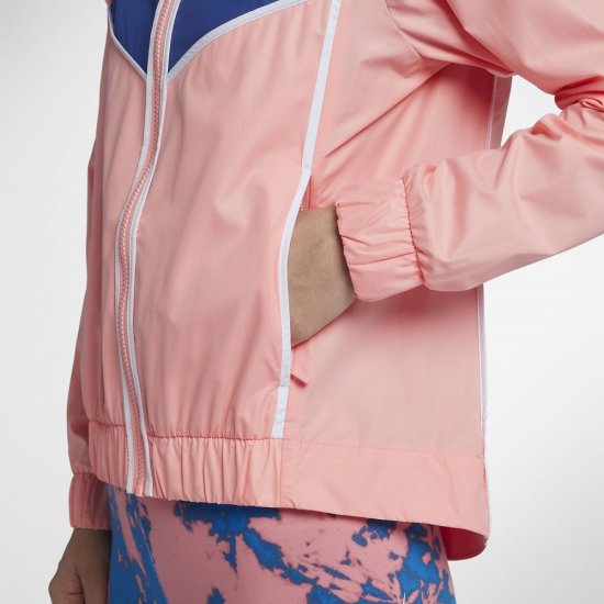 Nike Sportswear Windrunner | Bleached Coral / Game Royal / White - Click Image to Close