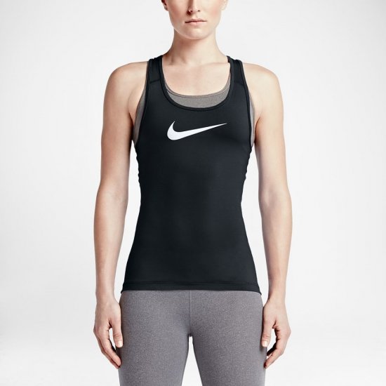 Nike Pro | Black / White - Click Image to Close