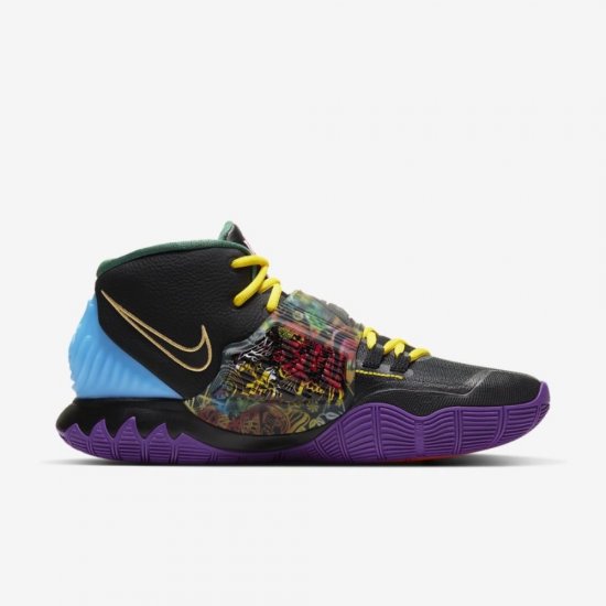 Kyrie 6 'Chinese New Year' | Black / Laser Blue / Digital Pink / Metallic Gold - Click Image to Close